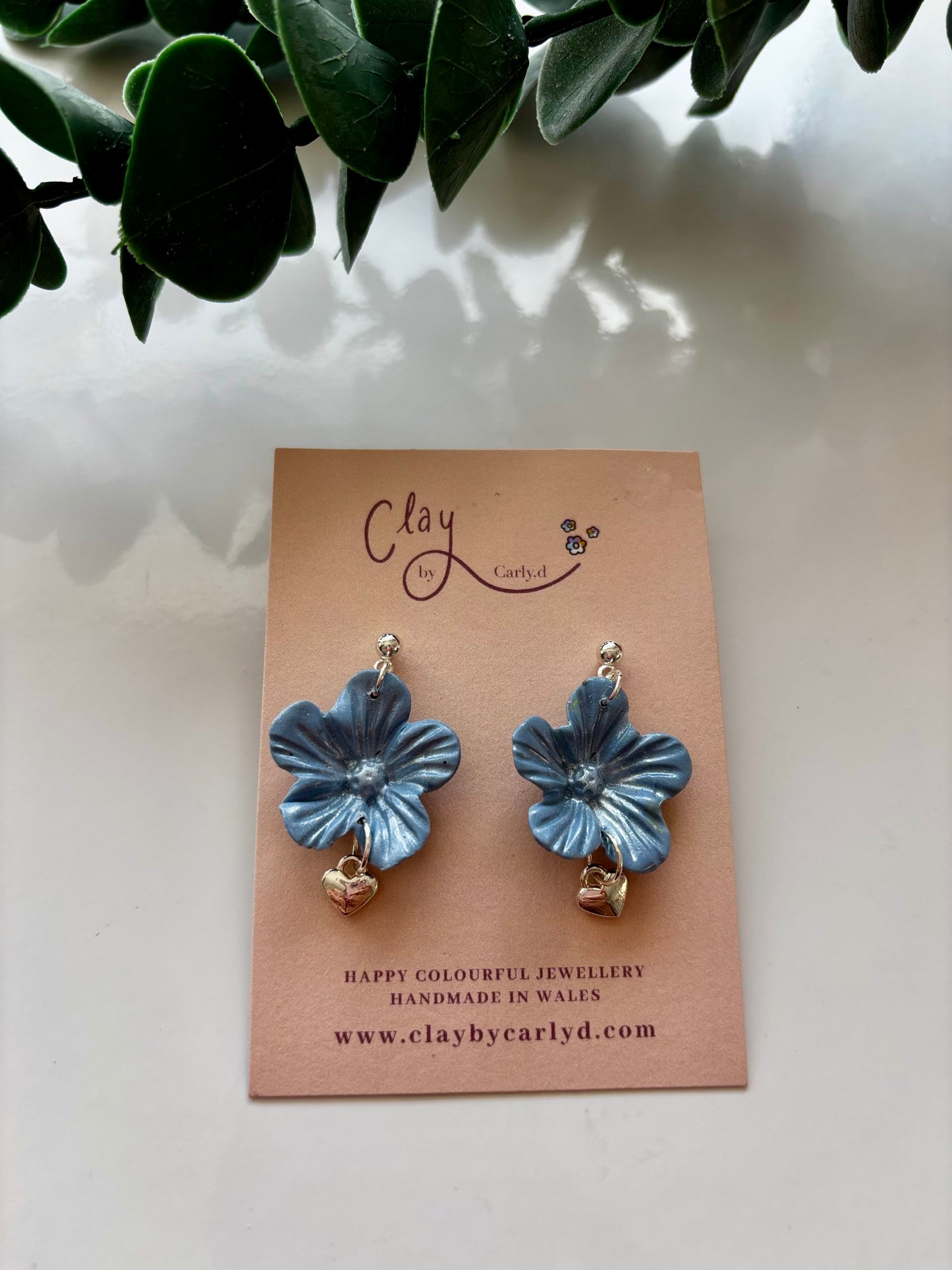 Floral Love Stud Drops