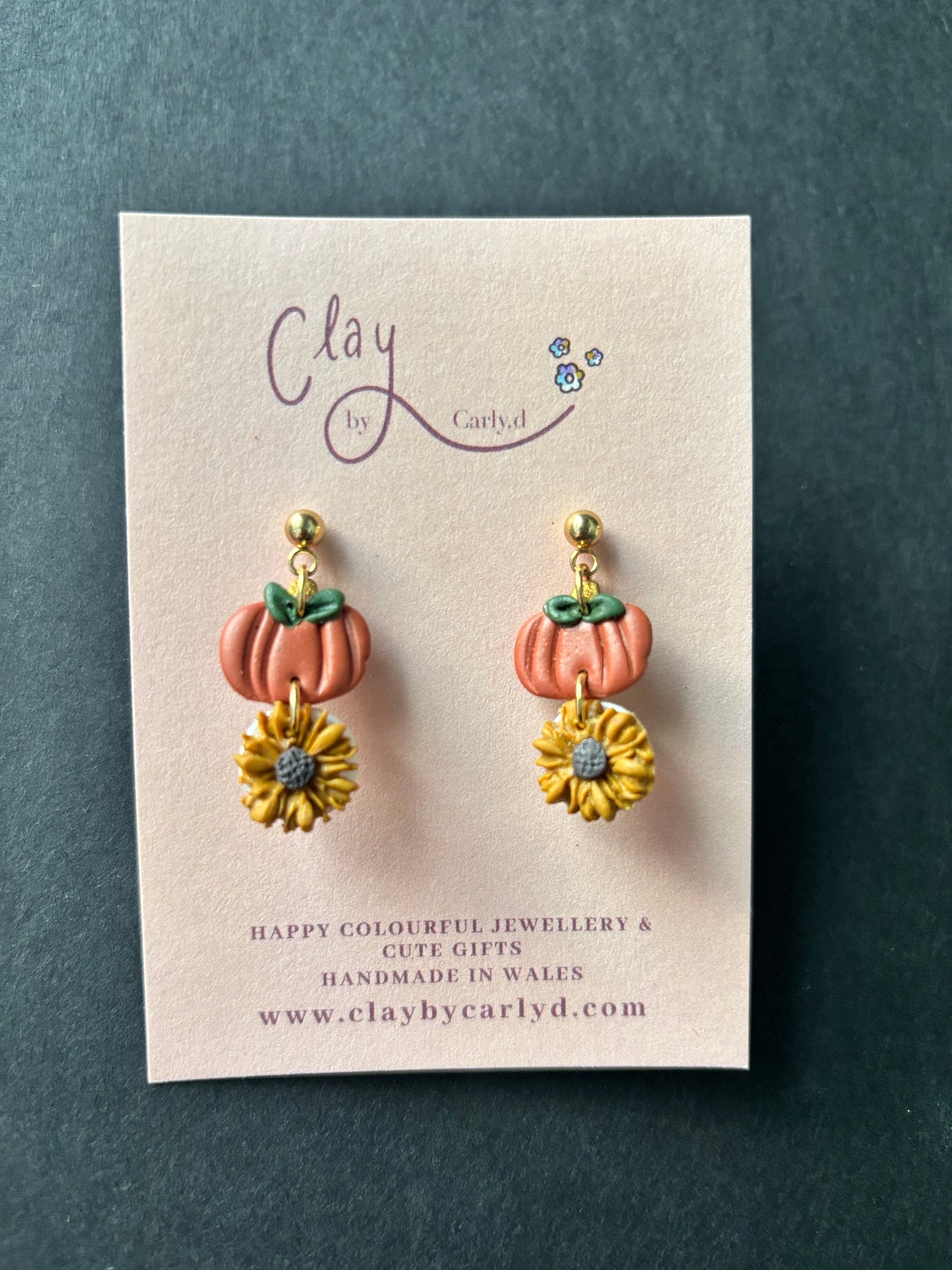 Floral Pumpkin Drops