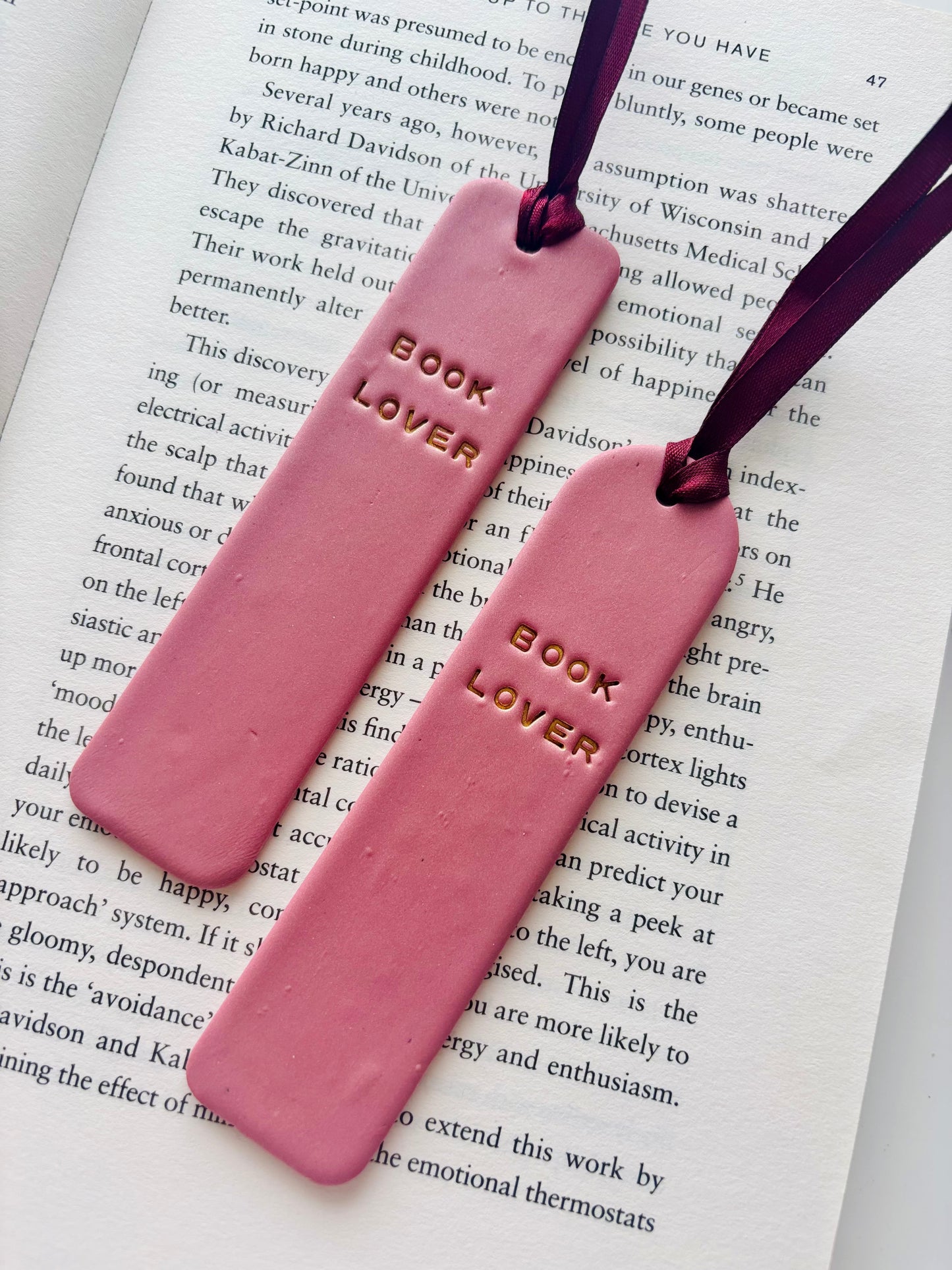 Clay Quote Bookmarks