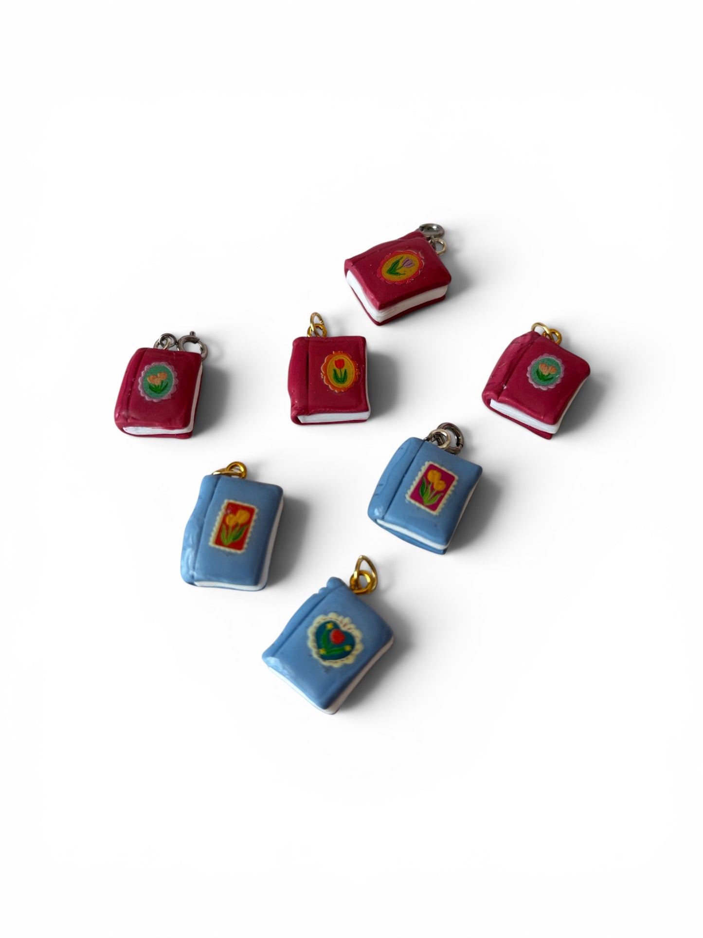 Mini Book Charms