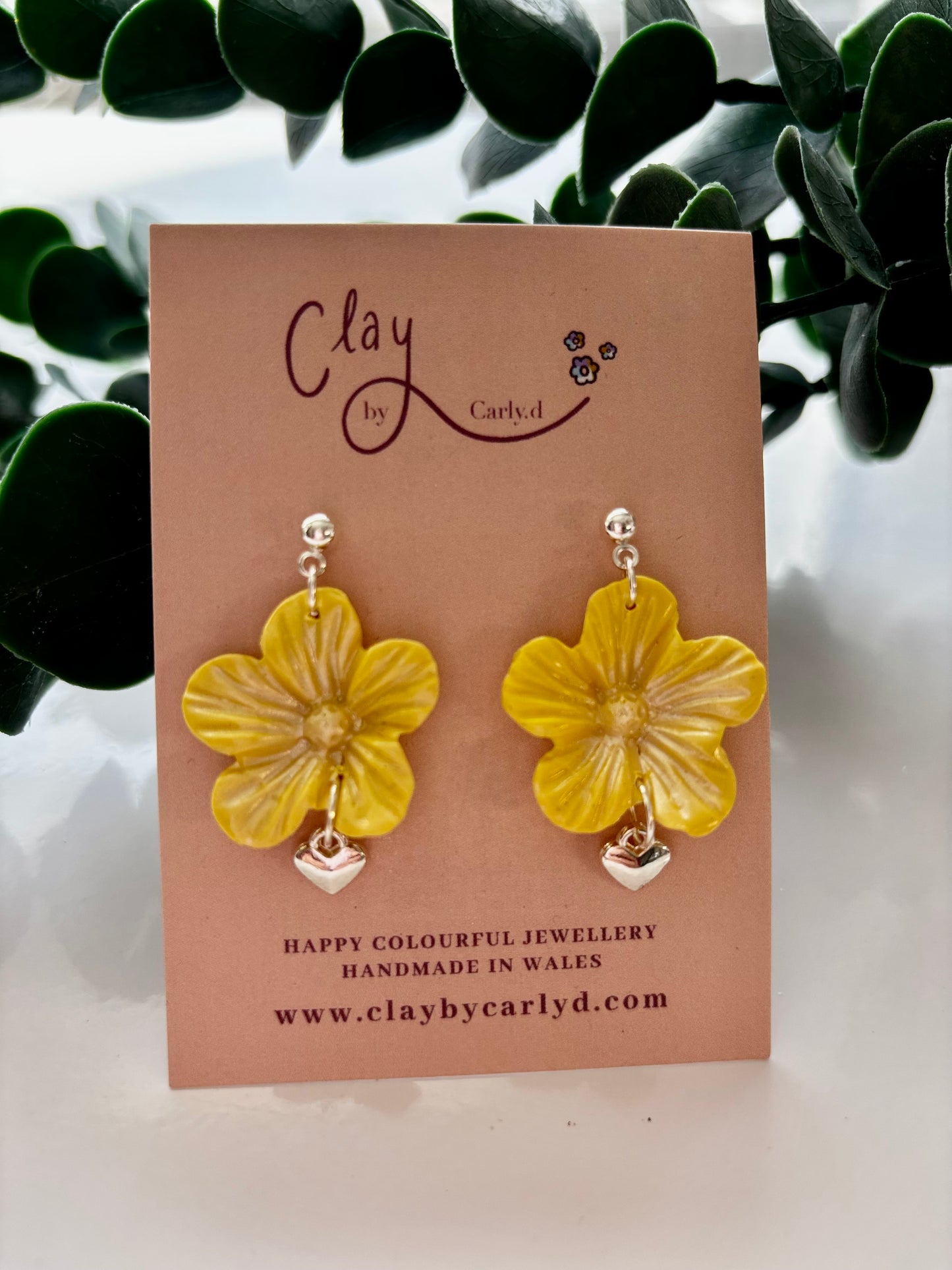 Floral Love Stud Drops