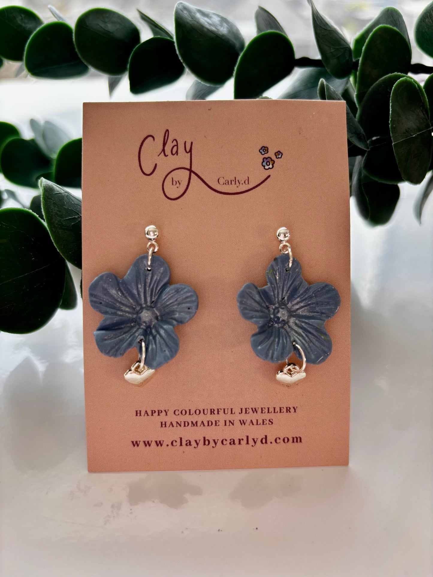 Floral Love Stud Drops