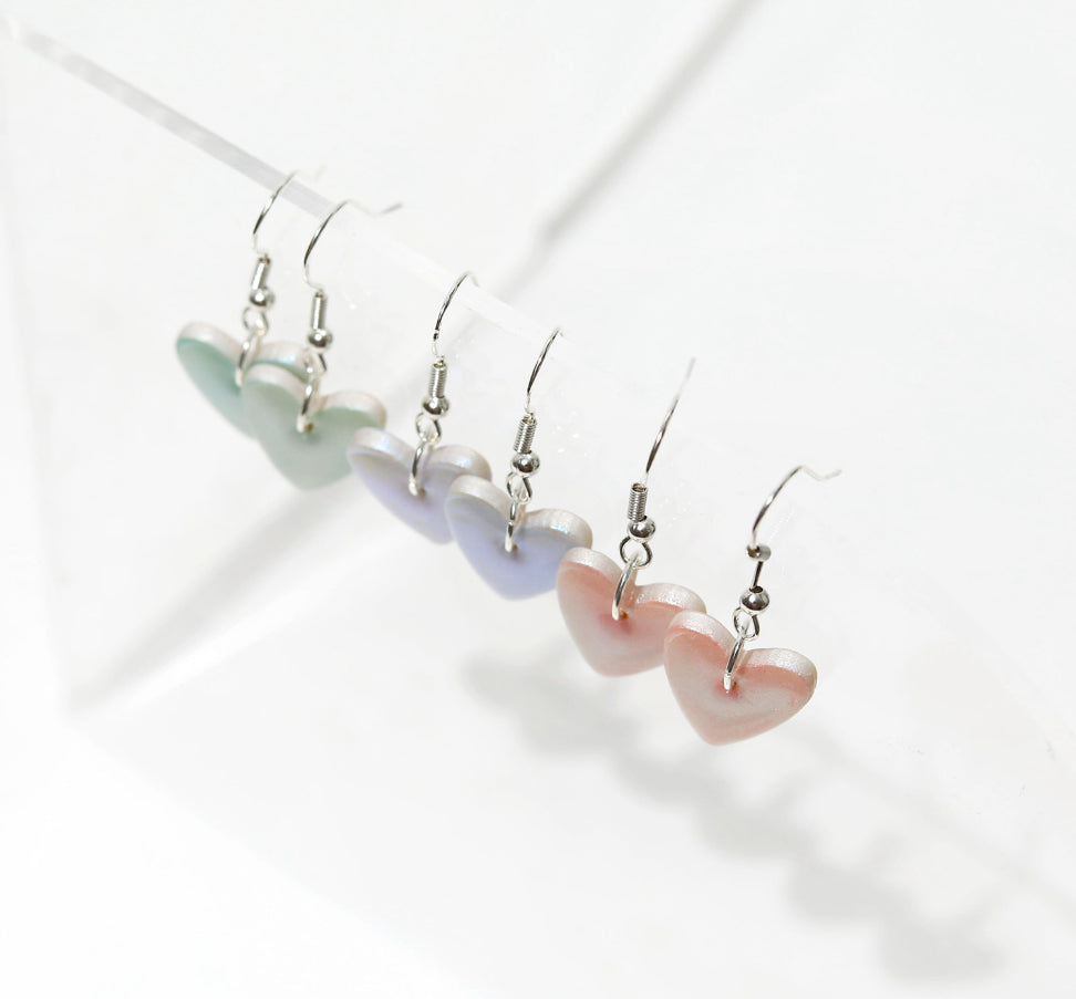 Pastel Heart Drops