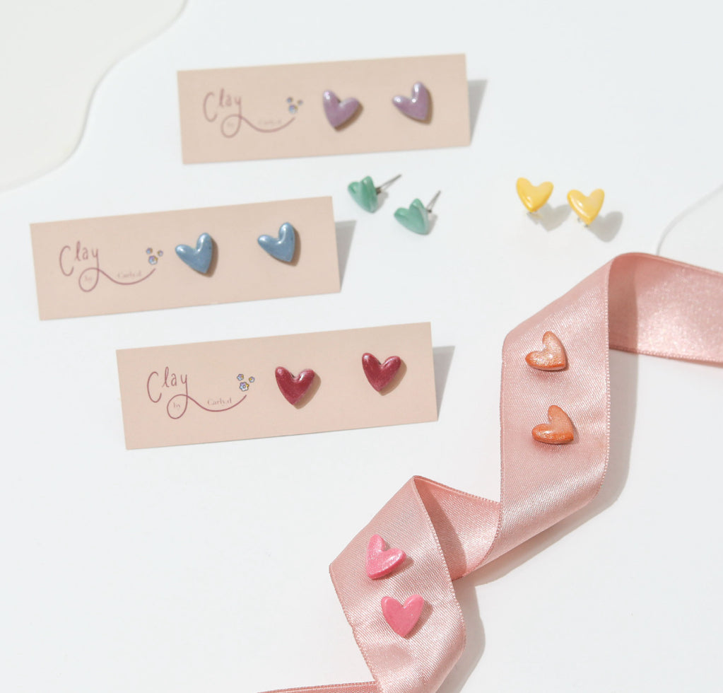Super Mini Heart Studs