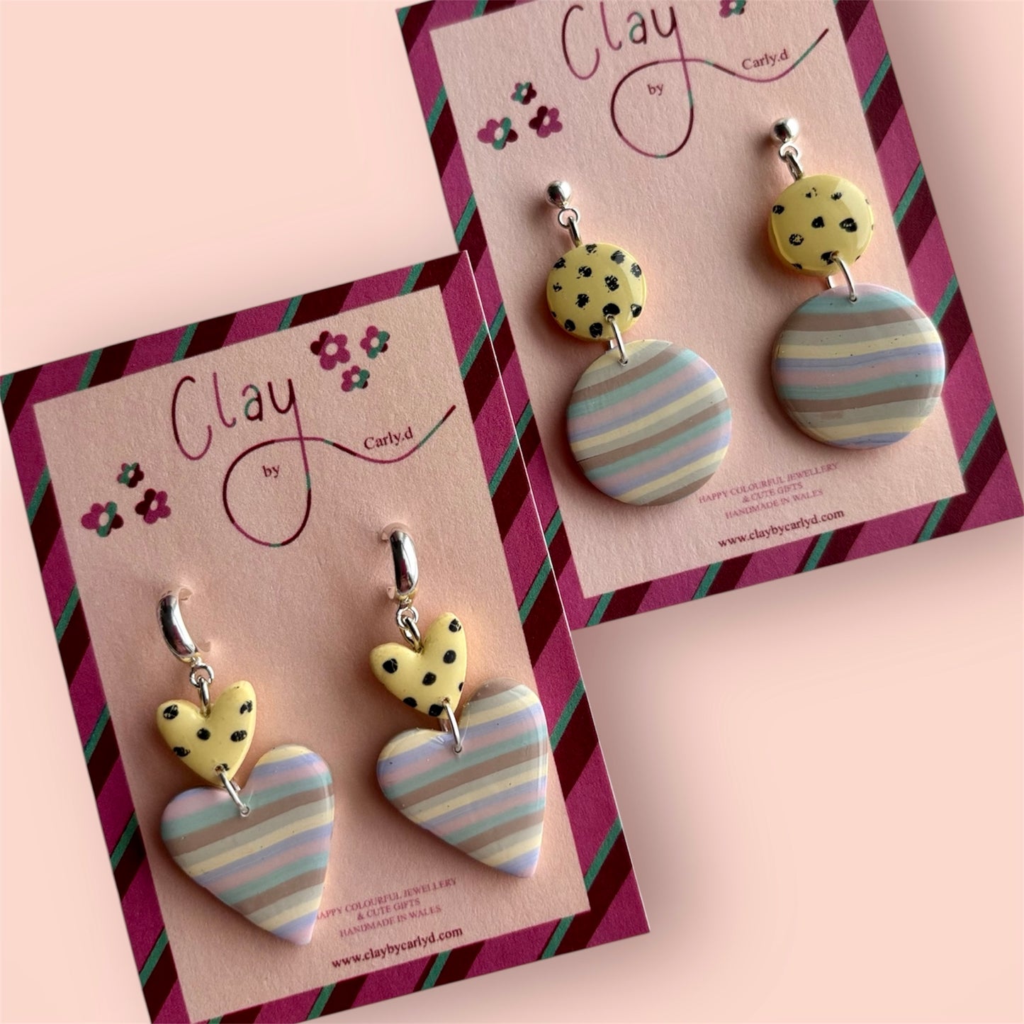 Yellow Dotty Spring Drops