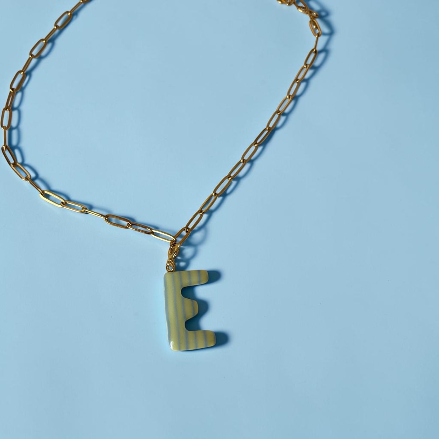 Limited Edition Stripe Initial Letter Charms