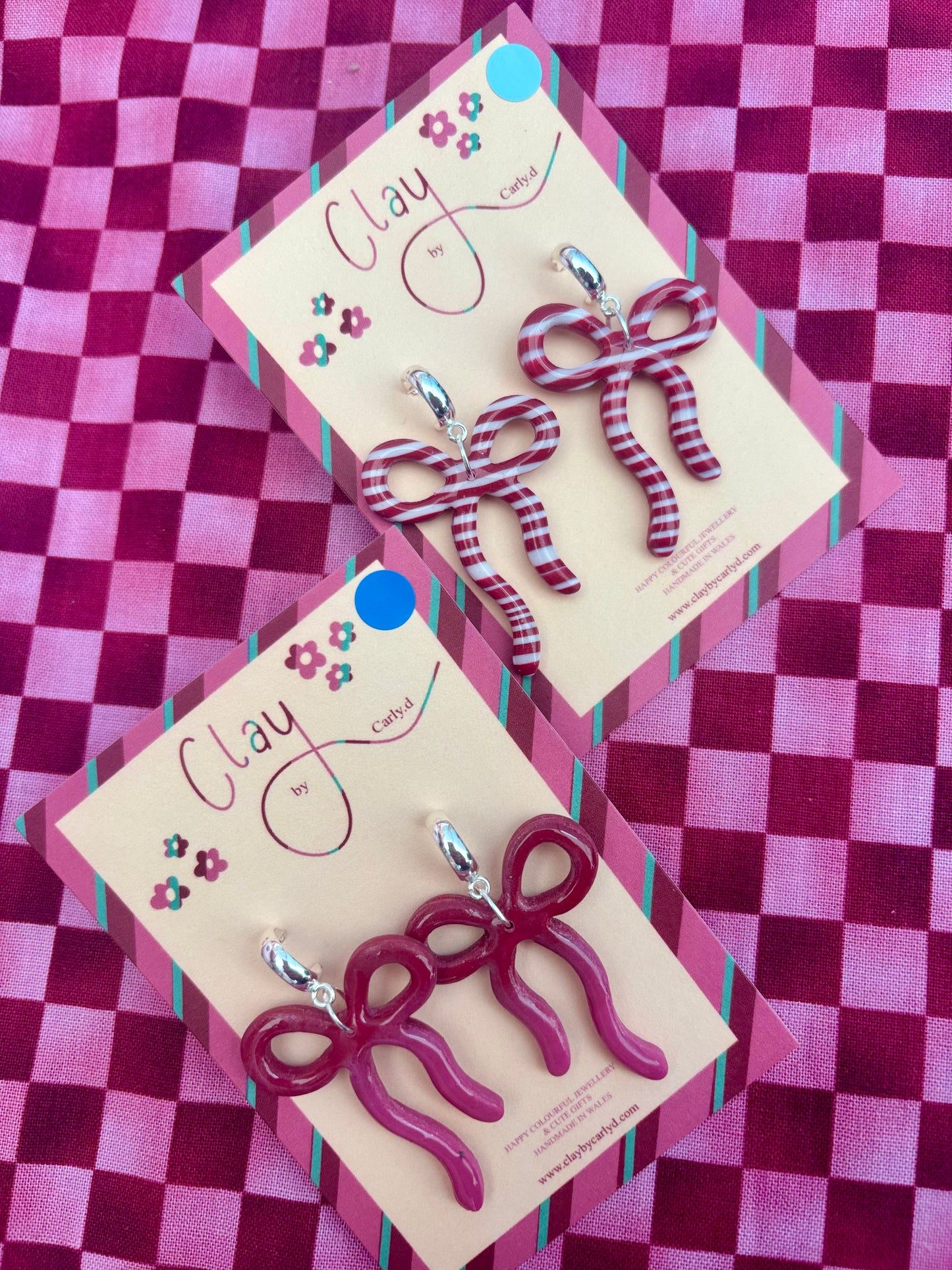 Candy Cane / Ombré Bows