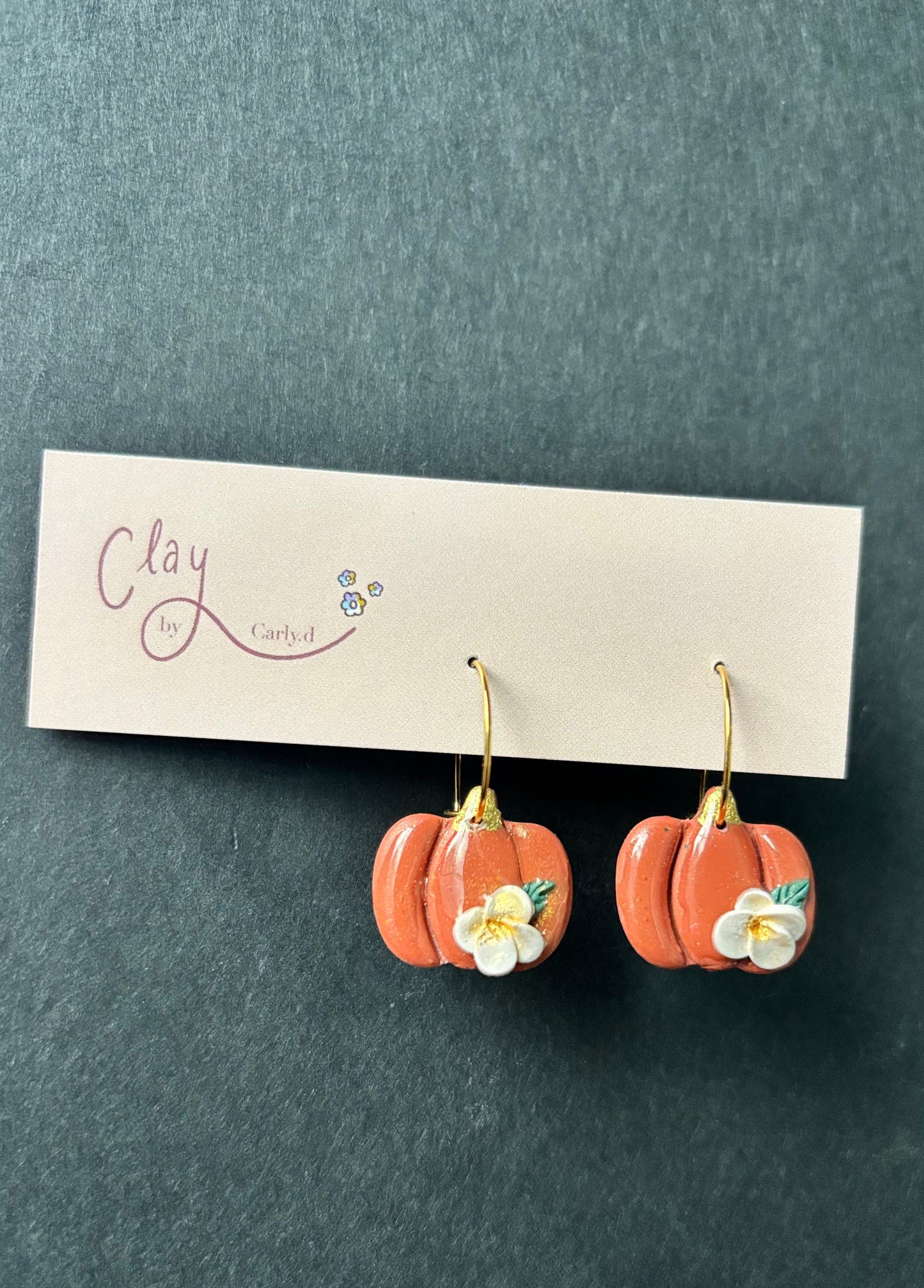 Floral Mini Pumpkins