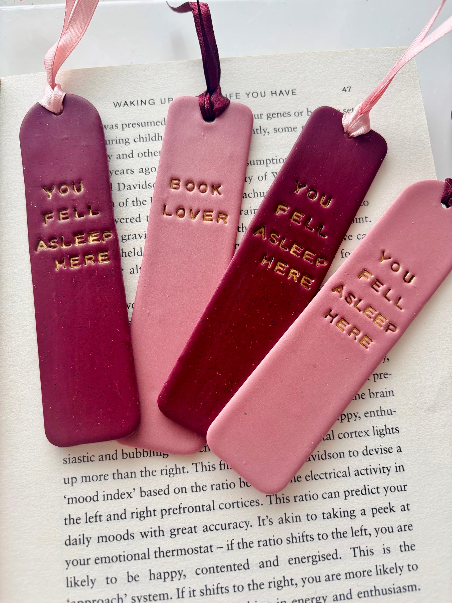 Clay Quote Bookmarks