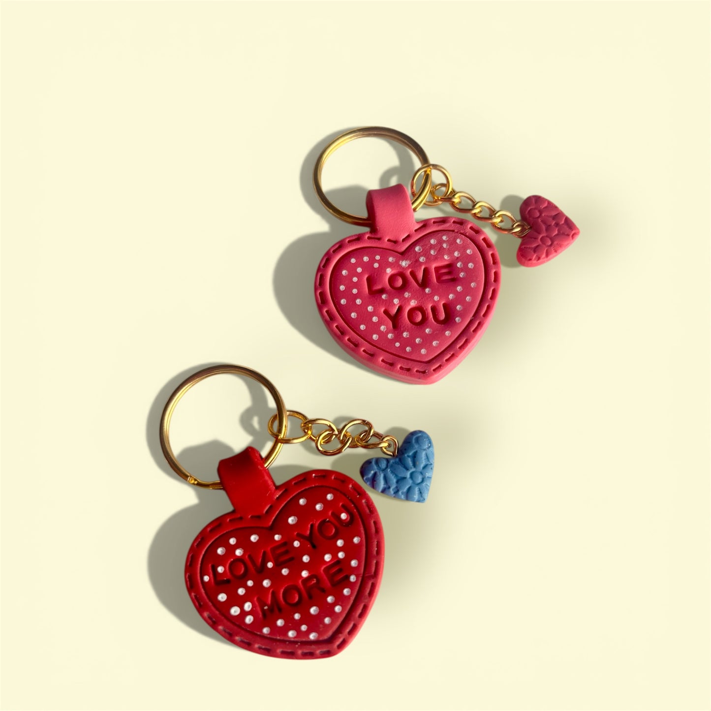 Love You (More) Keyring