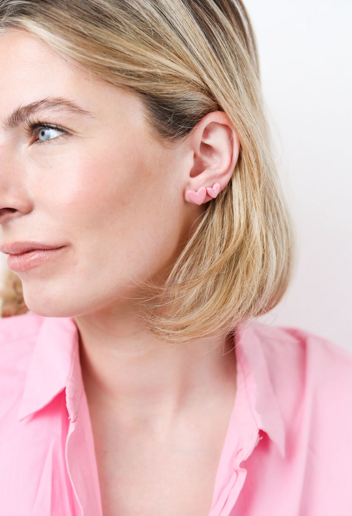 Mini Heart Studs