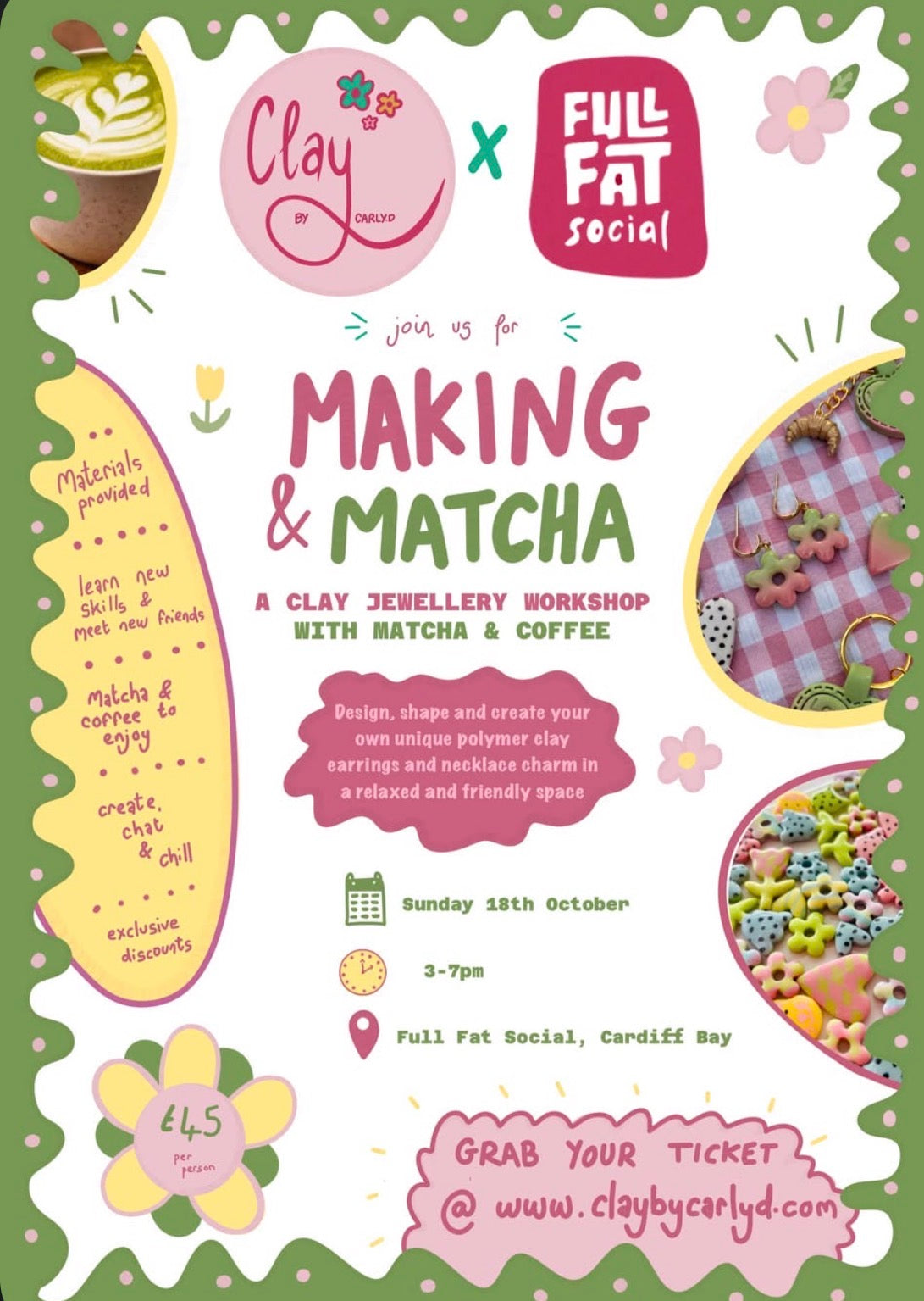 Making & Matcha Workshop - Cardiff