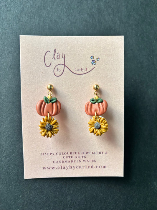 Floral Pumpkin Drops