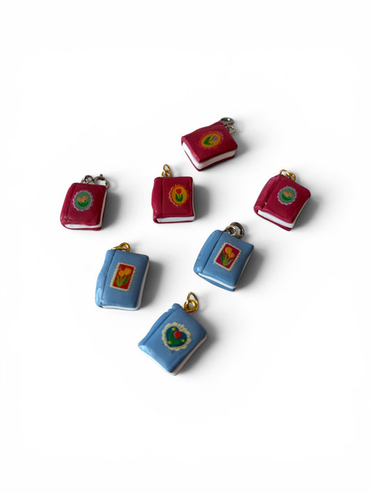 Mini Book Charms