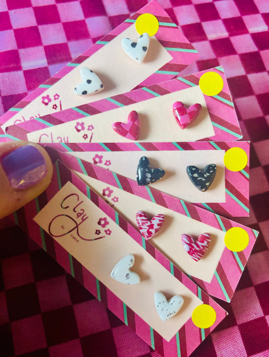Super Mini Heart Studs