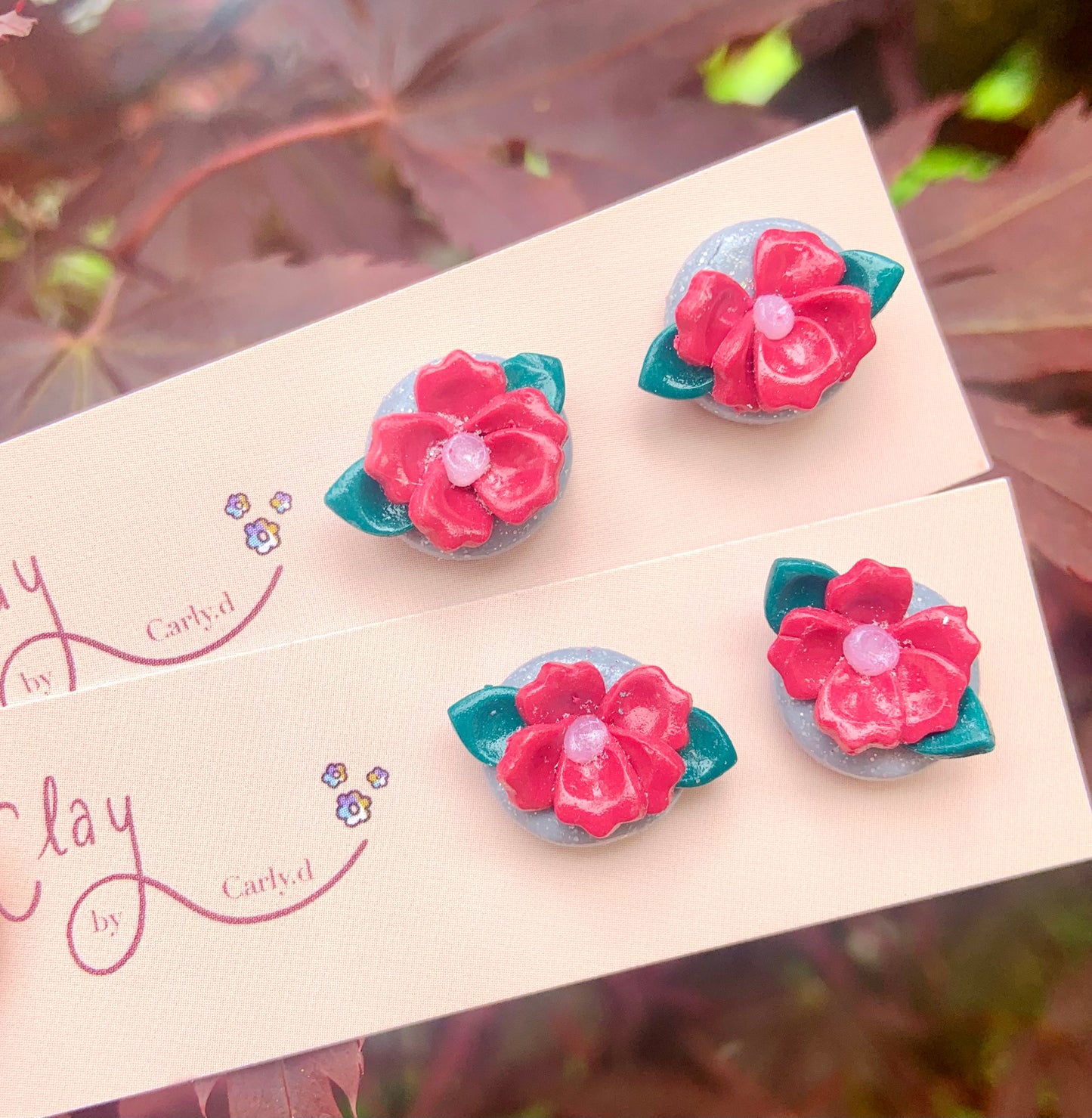 Folklore Floral Studs