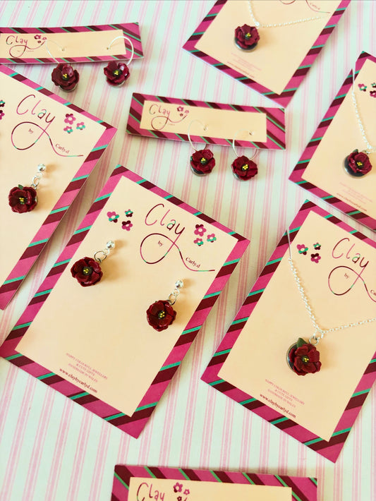Poppies Earring & Necklace Collection