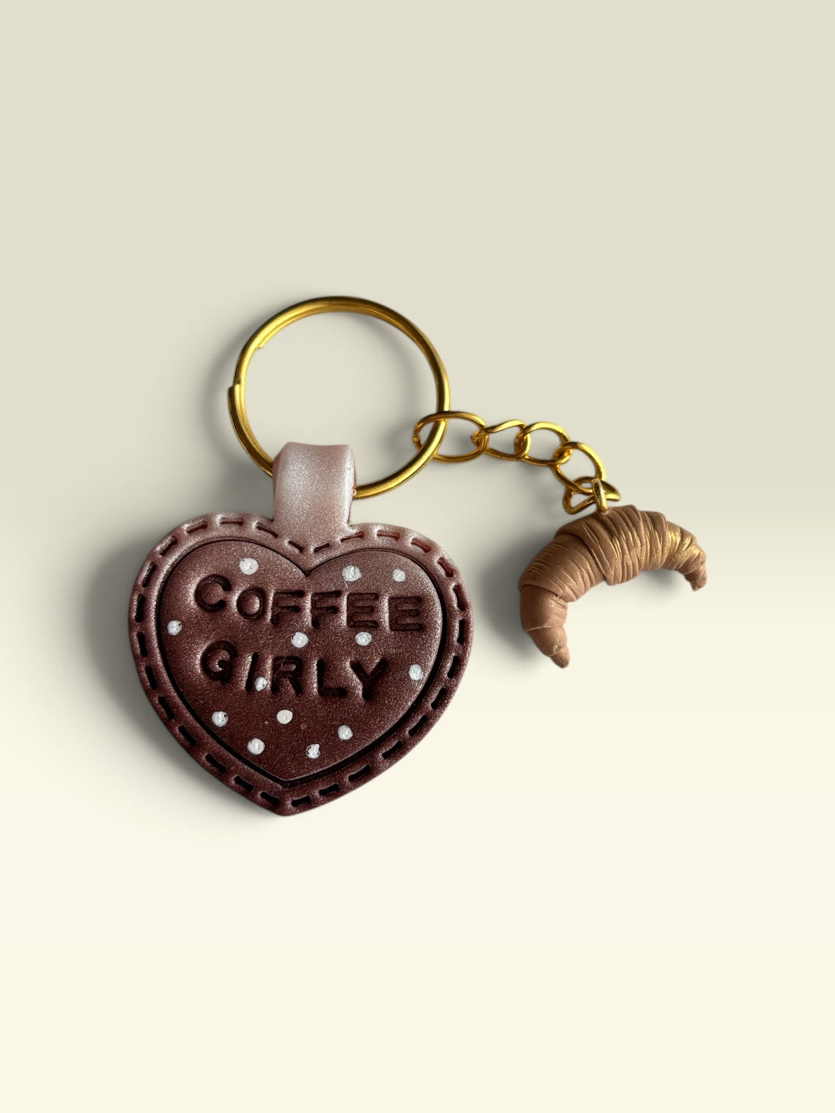 Coffee Girly Keyring