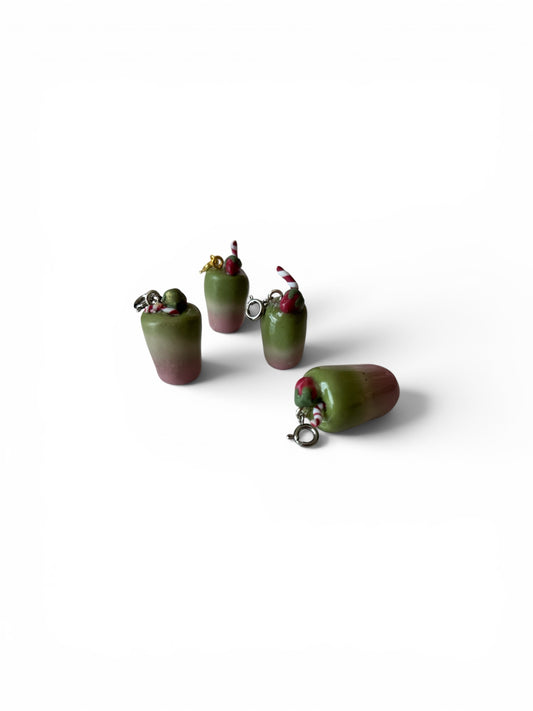 Mini Matcha Latte Charms