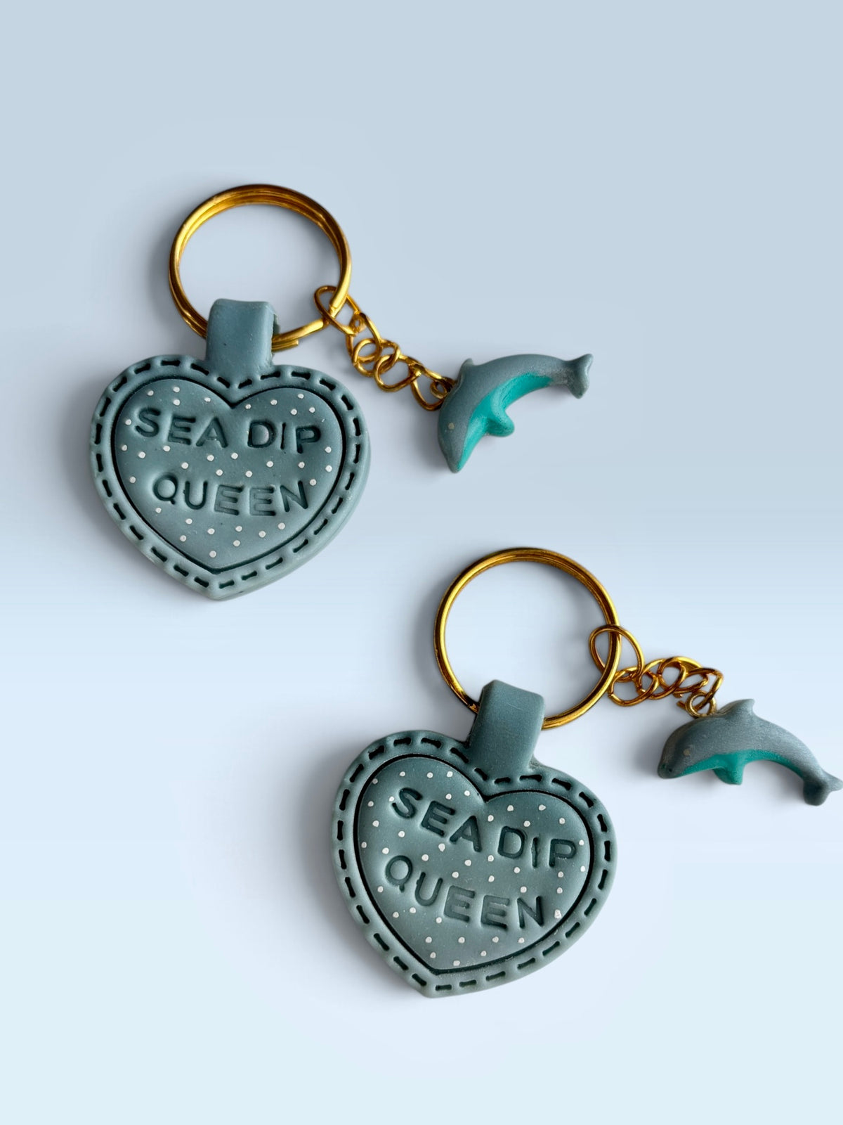 Sea Dip Queen Keyring