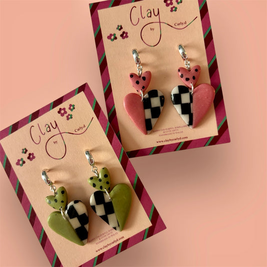 Disco Darling Double Hearts