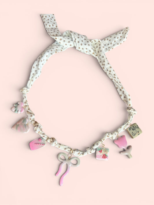 Matcha Girly Charm-a-Chief