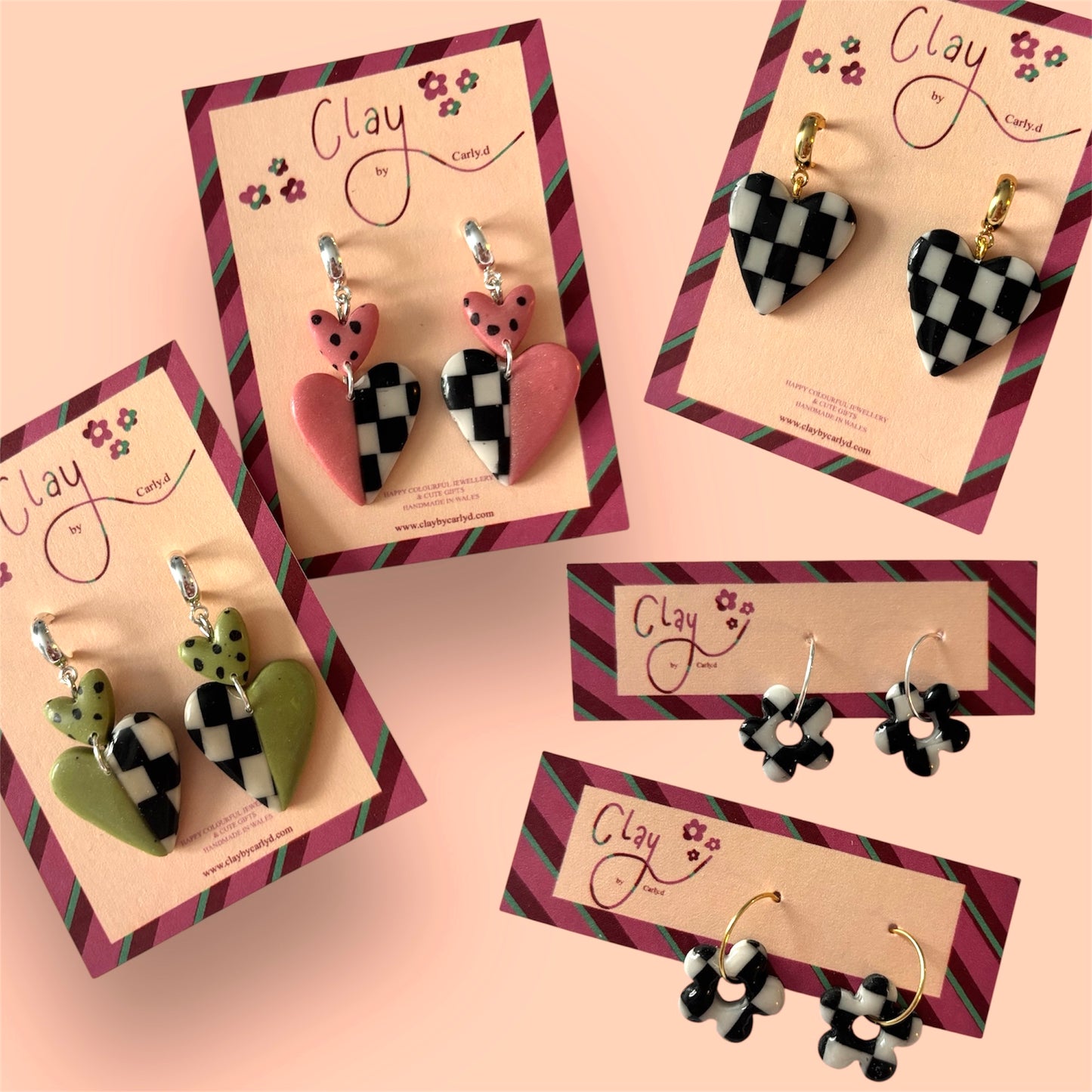 Disco Darling Flower Hoops