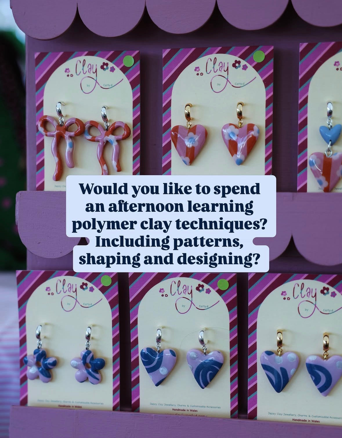 ClayJewellery & Charms Workshop - Cardiff