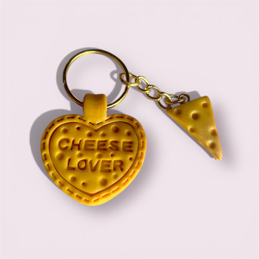 Cheese Lover Keyring