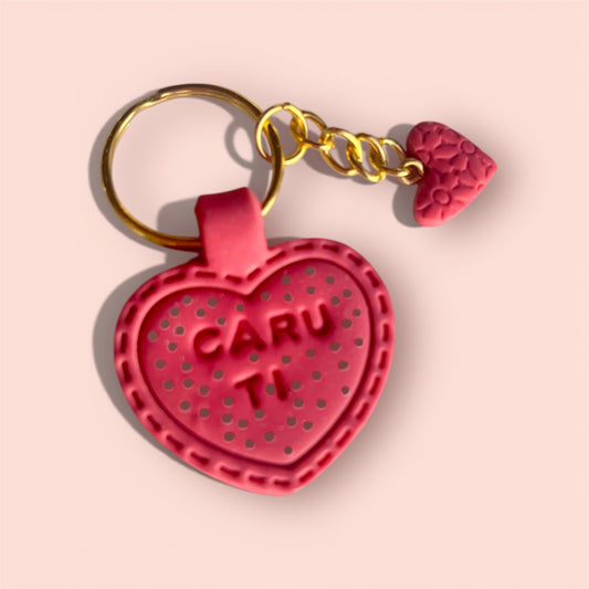 Caru Ti Keyring