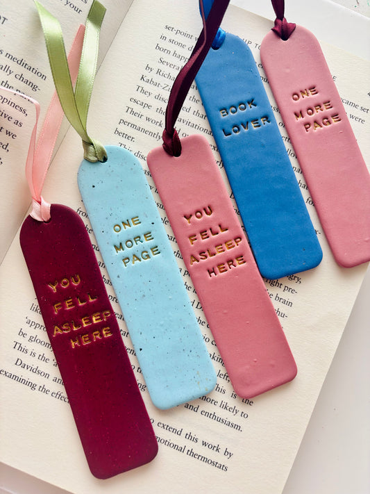 Clay Quote Bookmarks