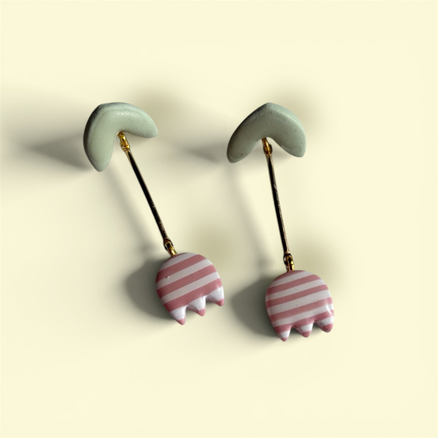 Pink Stripe Tulip Drops