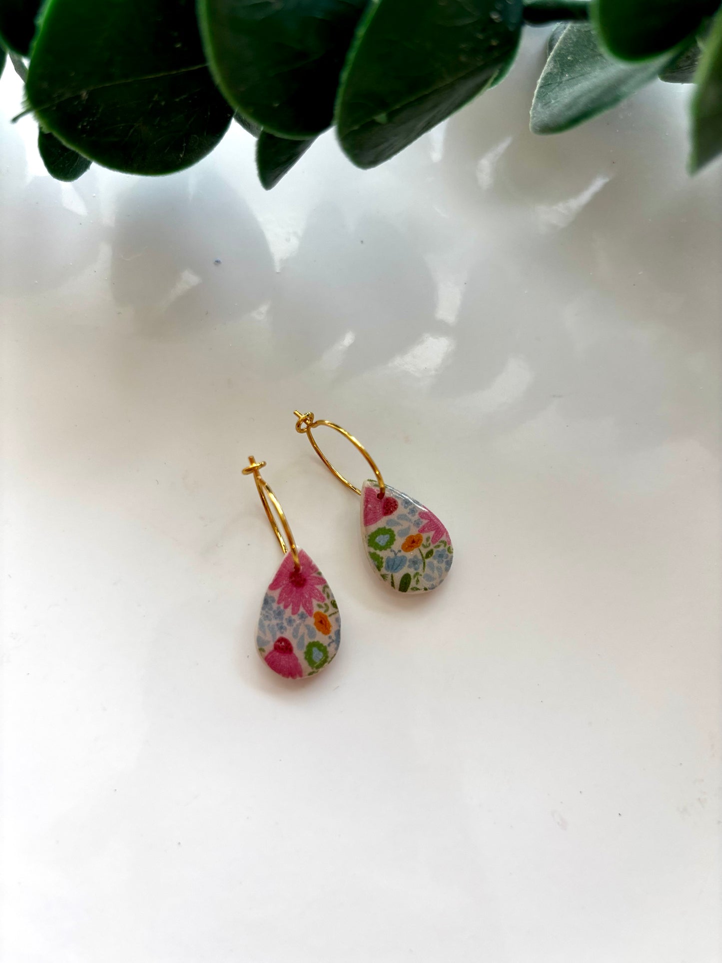 Spring Print Droplets