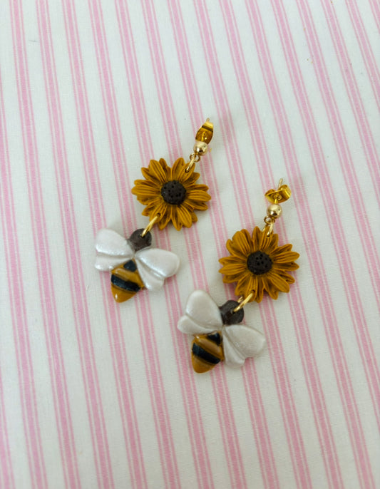Sunflower Bees