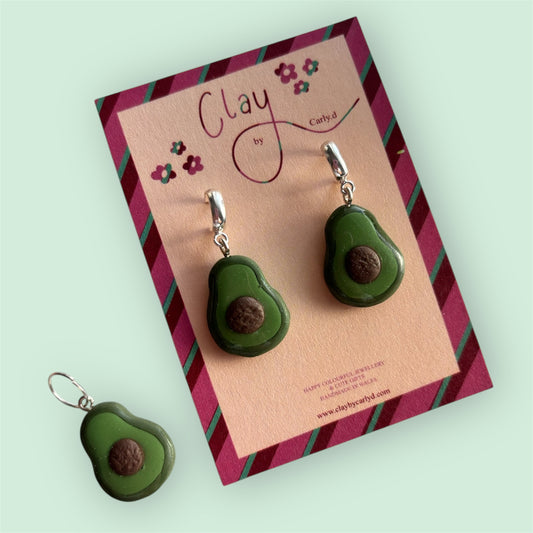 Avocado Huggies/ Charm