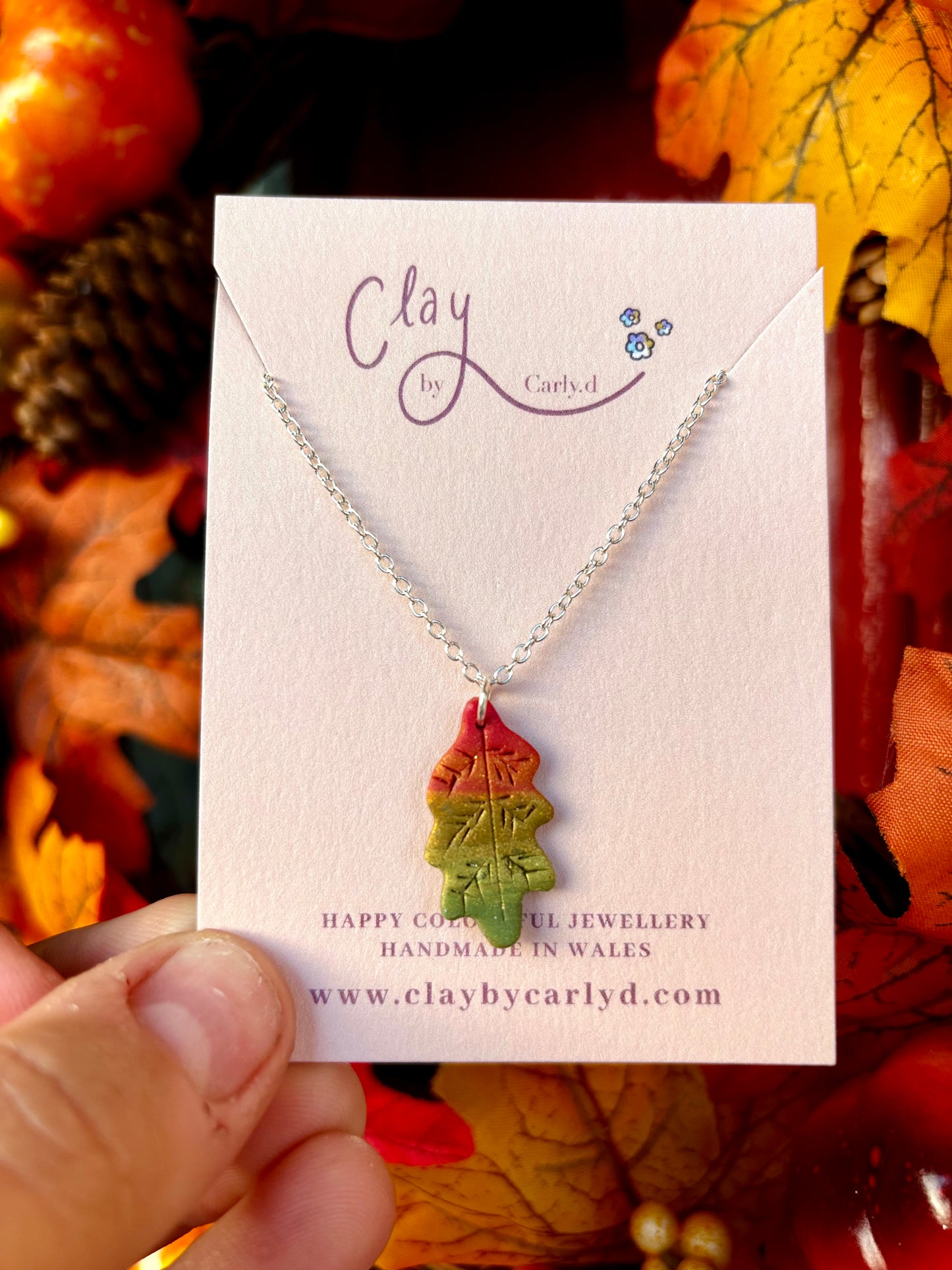 Autumn Leaf Necklace